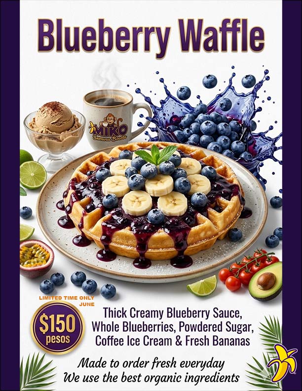 MIKO WAFFLE MENU