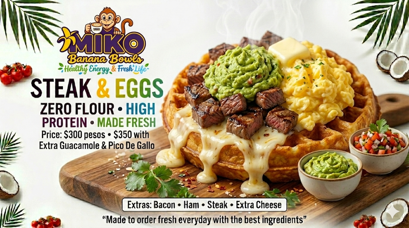 MIKO WAFFLE MENU